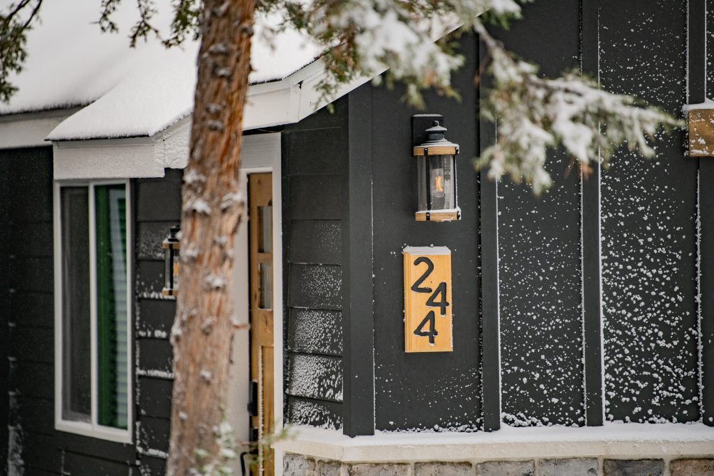 Snowy Tahoe Home